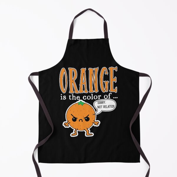 Item preview, Orange is the color of... designed and sold by ChatterFox.