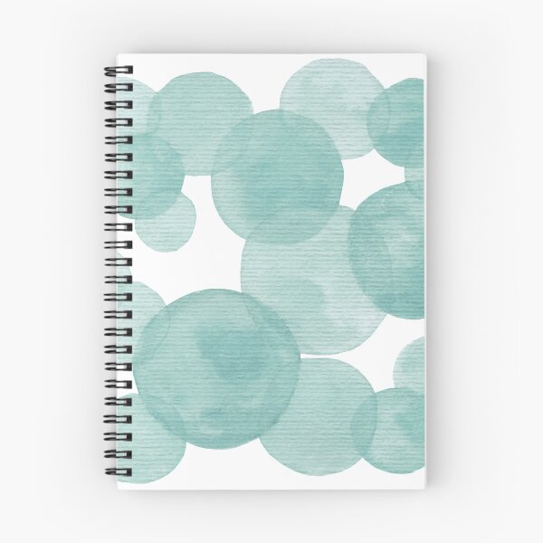 Item preview, Mint watercolor bubbles pattern designed and sold by IevaLiART.