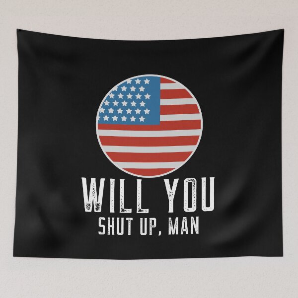 Item preview, Will you shut up man - Biden Debate 2020 designed and sold by ChaseCoClothing.