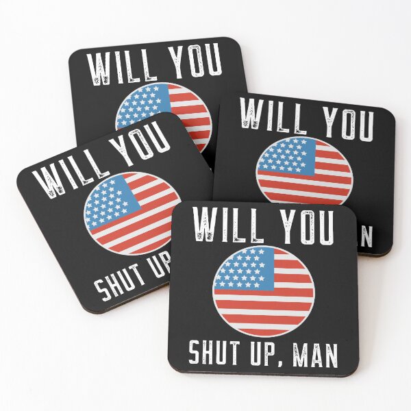 Item preview, Will you shut up man - Biden Debate 2020 designed and sold by ChaseCoClothing.