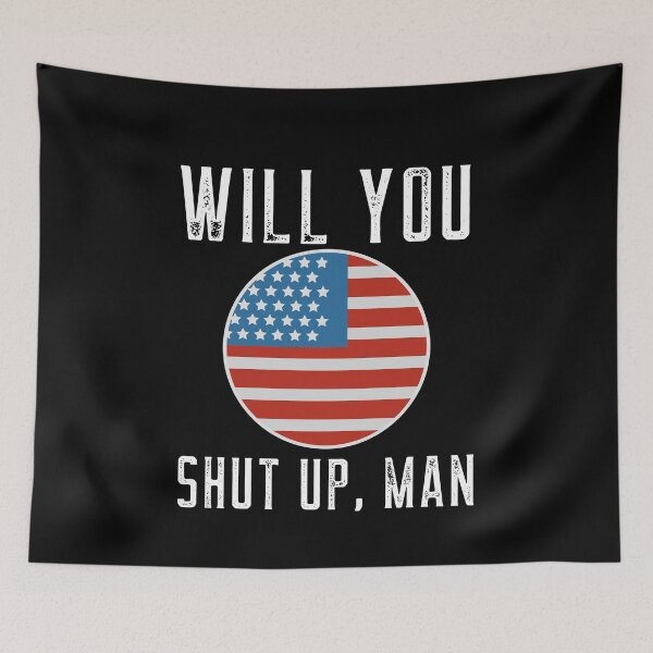 Item preview, Will you shut up man - Biden Debate 2020 designed and sold by ChaseCoClothing.