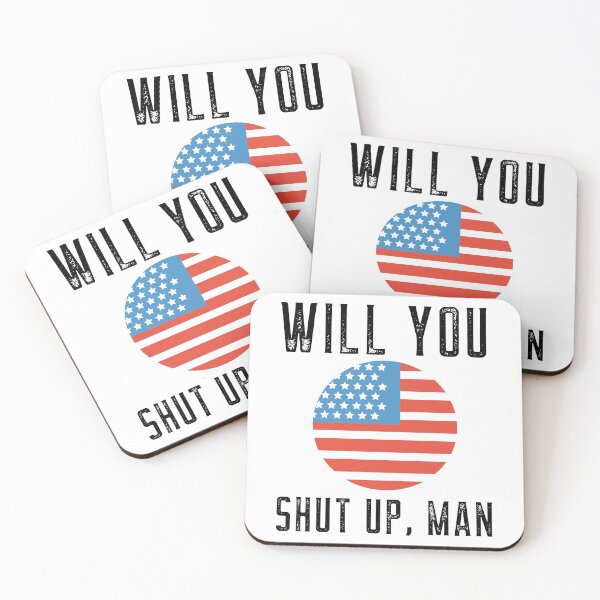Item preview, Will you shut up man - Biden Debate 2020 designed and sold by ChaseCoClothing.