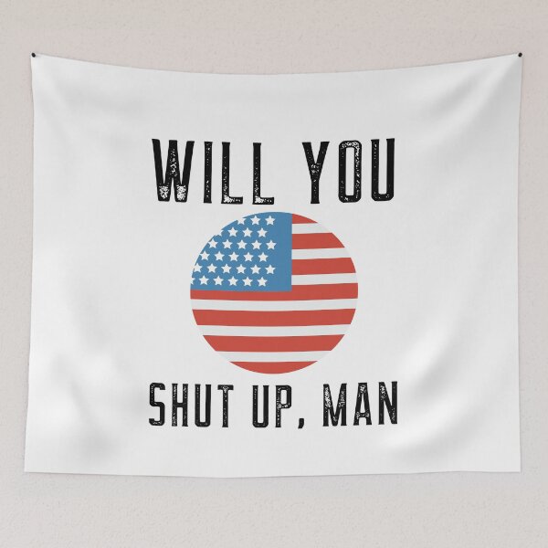 Item preview, Will you shut up man - Biden Debate 2020 designed and sold by ChaseCoClothing.
