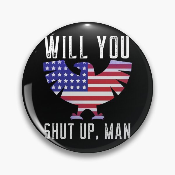 Item preview, Will you shut up man - Biden Debate 2020 designed and sold by ChaseCoClothing.