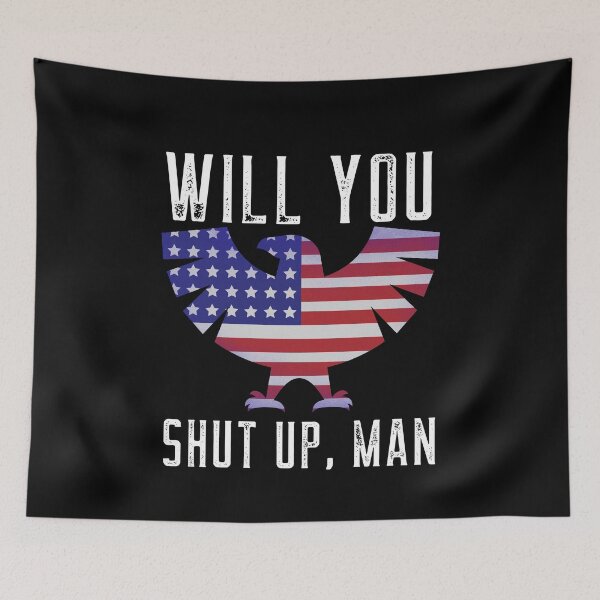 Item preview, Will you shut up man - Biden Debate 2020 designed and sold by ChaseCoClothing.