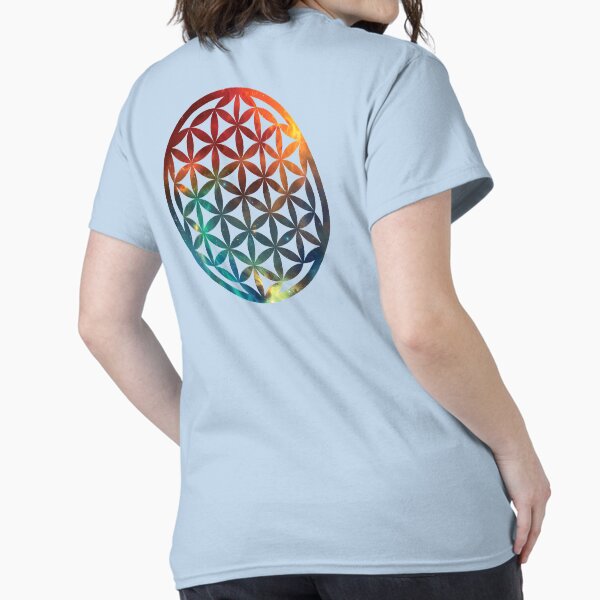 Item preview, Teal and Orange Flower of Life   | Sacred Geometry  designed and sold by ghost888.