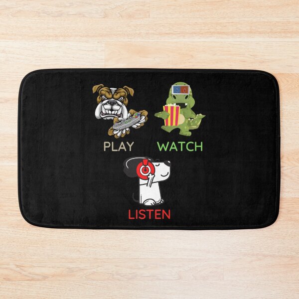 Item preview, Play Watch Listen designed and sold by BarvinWayne.