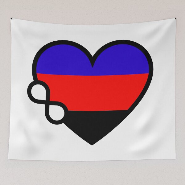 Item preview, Infinity Heart | Polyamory designed and sold by throuplescorner.