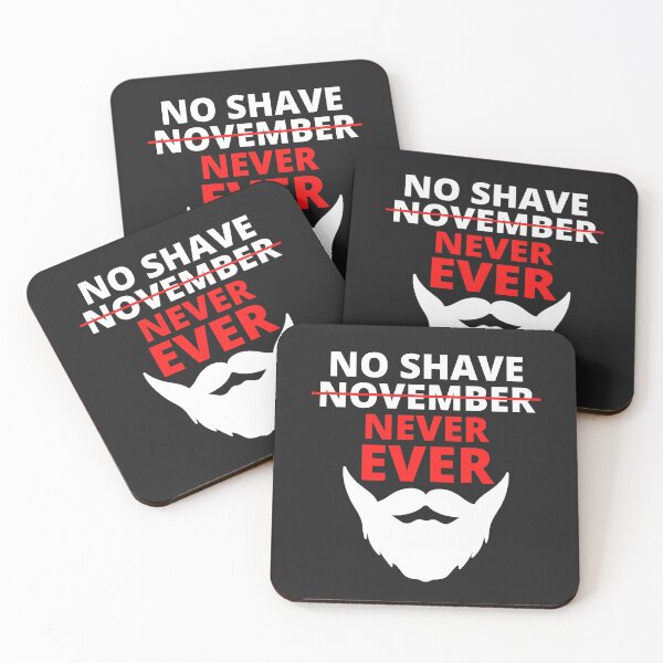 Item preview, No Shave November never ever designed and sold by MohitJain1109.