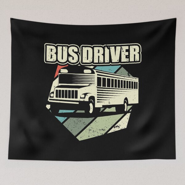Item preview, Love Bus Driver Design Vintage Retro Gift  designed and sold by shirti.