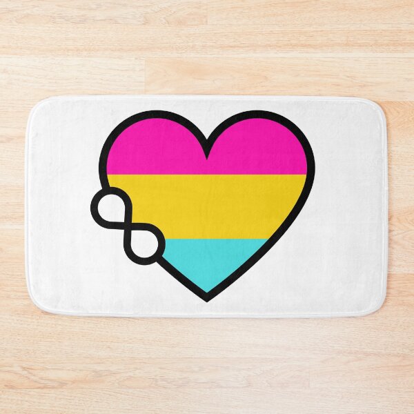 Artikelvorschau, Unendlichkeitsherz | Pansexuell entworfen und verkauft von throuplescorner.