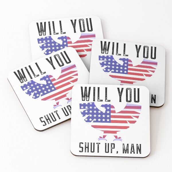 Item preview, Will you shut up man - Biden Debate 2020 designed and sold by ChaseCoClothing.