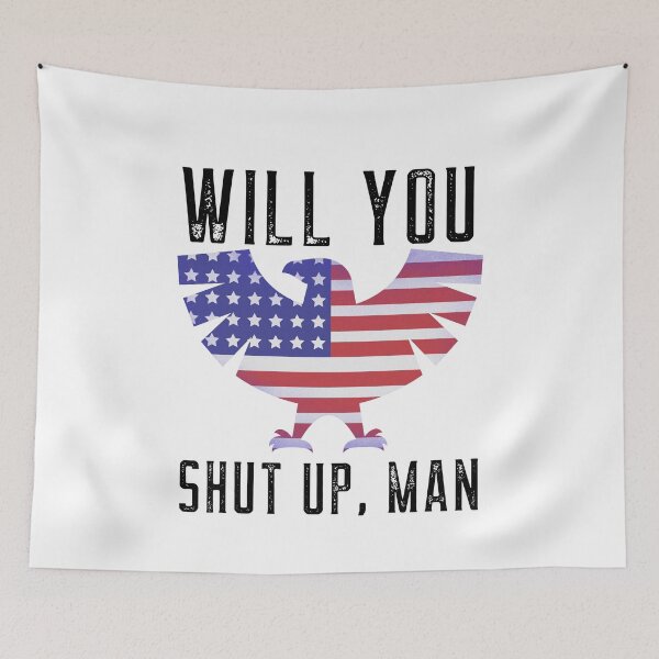 Item preview, Will you shut up man - Biden Debate 2020 designed and sold by ChaseCoClothing.
