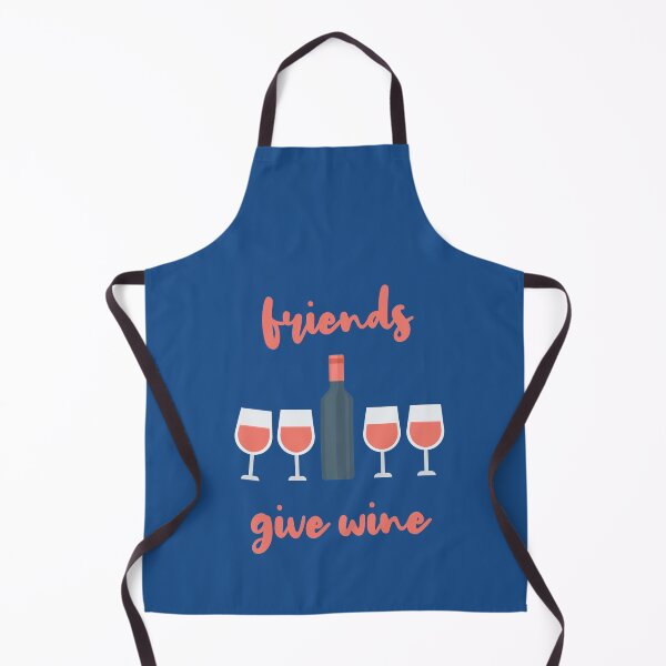 Item preview, Friends Give Wine - Happy Friendsgiving! designed and sold by WordsmithNerd.
