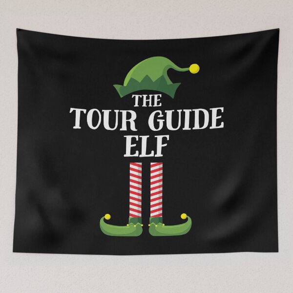 Item preview, Tour Guide Elf Matching Family Group Christmas designed and sold by ElfEmporium.