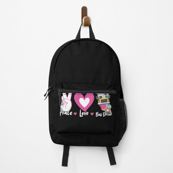 Item preview, Peace Love Bus Driver Design for a Man Woman Kids designed and sold by shirti.