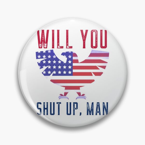 Item preview, Will you shut up man - Biden Debate 2020 designed and sold by ChaseCoClothing.