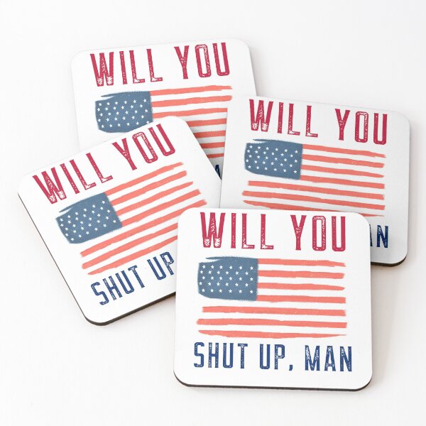 Item preview, Will you shut up man - Biden Debate 2020 designed and sold by ChaseCoClothing.