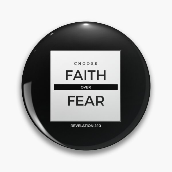 Item preview, Choose Faith Over Fear - Dark designed and sold by 4wordsmovement.