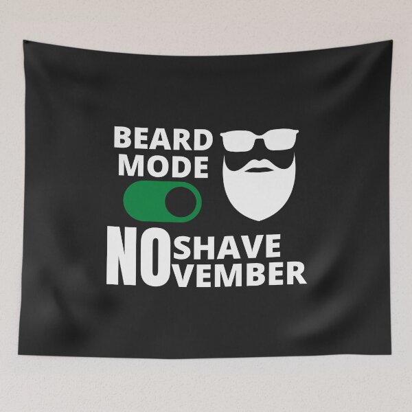 Item preview, No Shave November beard mode on designed and sold by MohitJain1109.