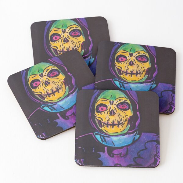 Artikelvorschau, MOTU Evil Skullface Wizard Bösewicht Aquarell entworfen und verkauft von atomicmonster9.