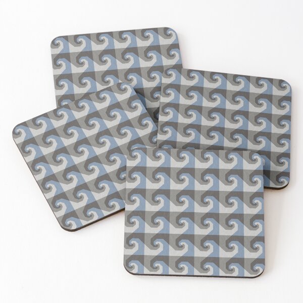 Item preview, Grey Geometric Wave designed and sold by JPuckett-Design.