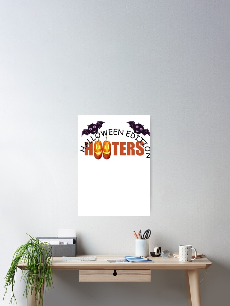 "hooters " Poster for Sale by youssefbubble Redbubble