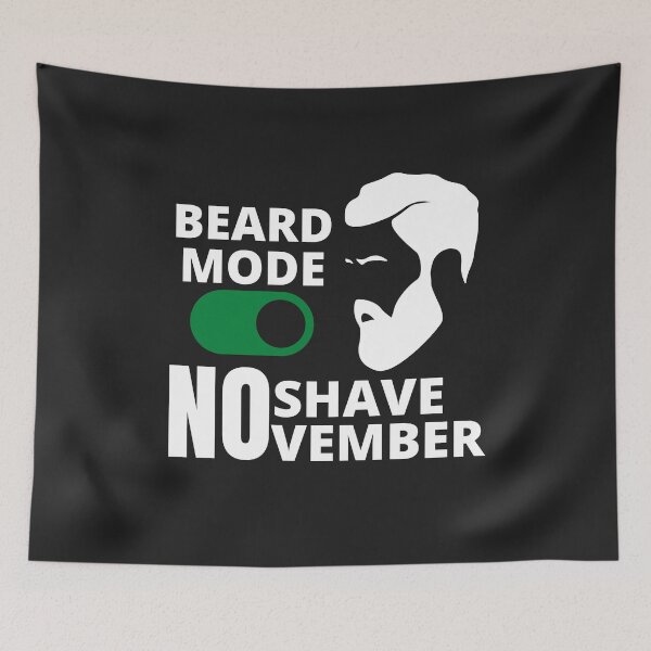 Item preview, No Shave November beard mode on designed and sold by MohitJain1109.