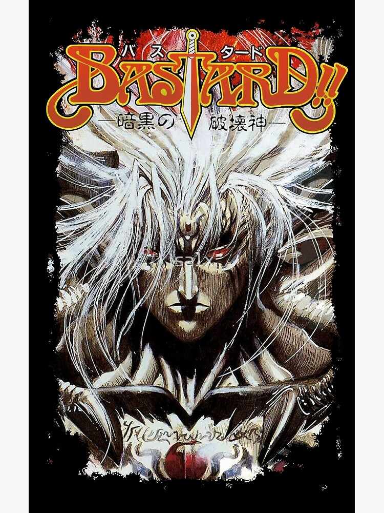 "Bastard!!" Poster for Sale by sa1x Redbubble