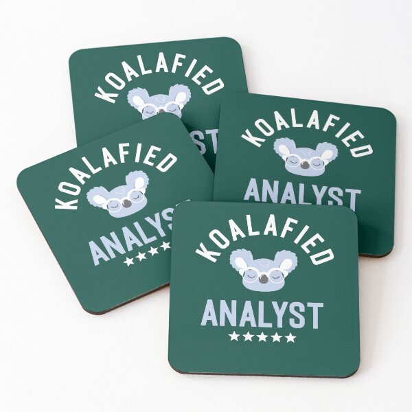Item preview, Koalafied Analyst - Funny Gift Idea for Analysts designed and sold by betternotes.