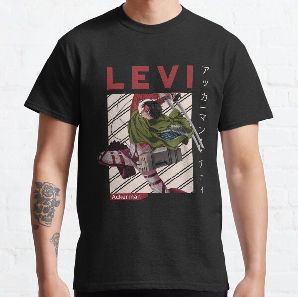 Ataque a los titanes - Levi Ackerman Camiseta clásica