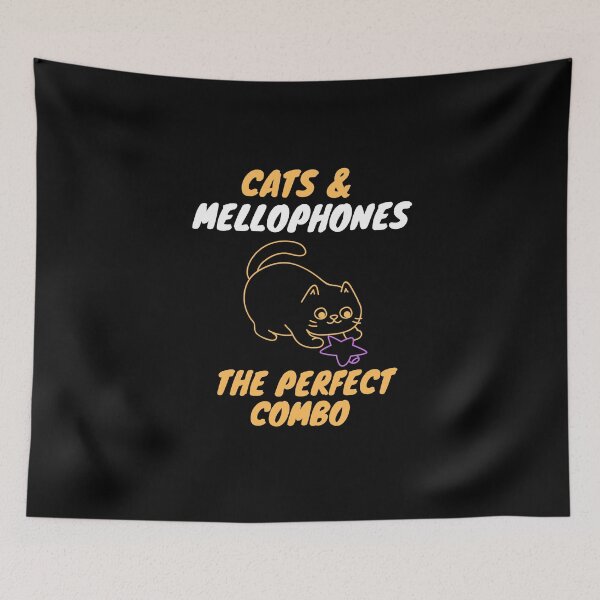 Item preview, Cats & Mellophones designed and sold by SnowballStep.