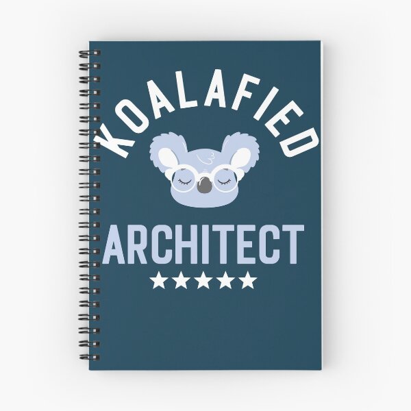 Item preview, Koalafied Architect - Funny Gift Idea for Architects designed and sold by betternotes.