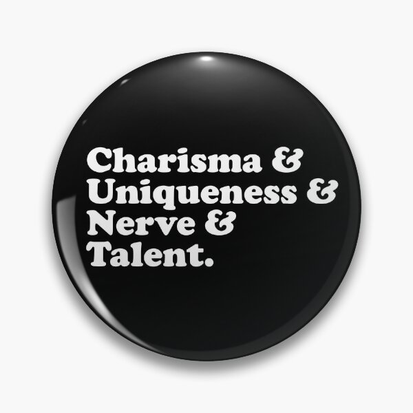 Artikelvorschau, Charisma Einzigartigkeit Nerventalent (weiß) entworfen und verkauft von didijuca.