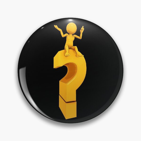 Item preview, Question mark with thinker designed and sold by MIRO3D.