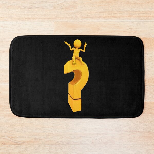 Item preview, Question mark with thinker designed and sold by MIRO3D.