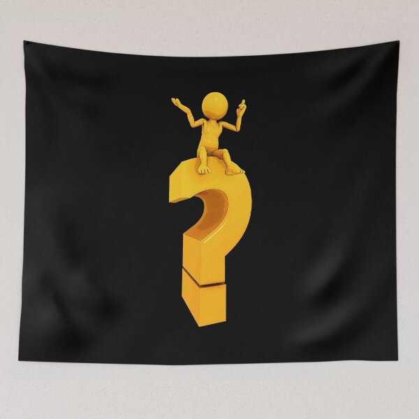 Item preview, Question mark with thinker designed and sold by MIRO3D.
