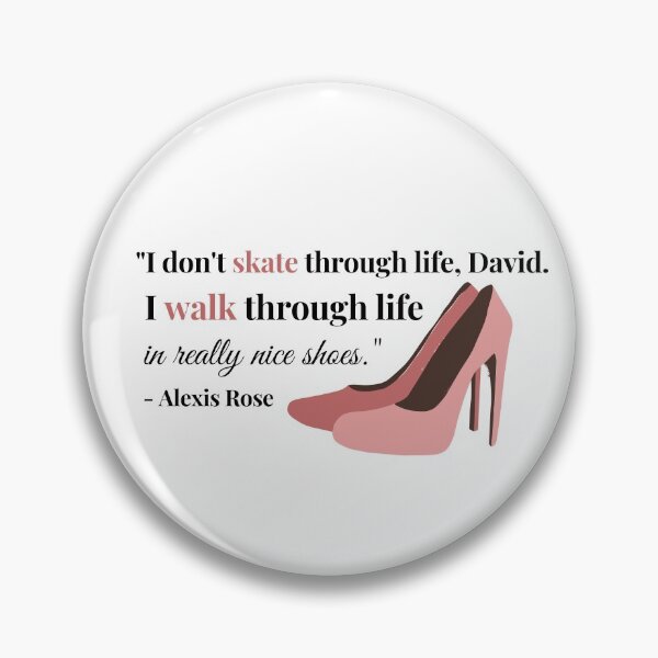 Item preview, Schitt's Creek "I walk through life" quote designed and sold by lewiskirby.
