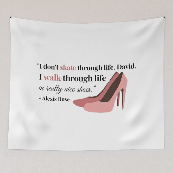 Item preview, Schitt's Creek "I walk through life" quote designed and sold by lewiskirby.