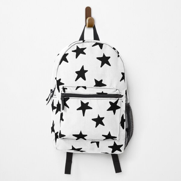 Item preview, Doodle trend Black and white Hand drawn Stars Simple designed and sold by arsiart.