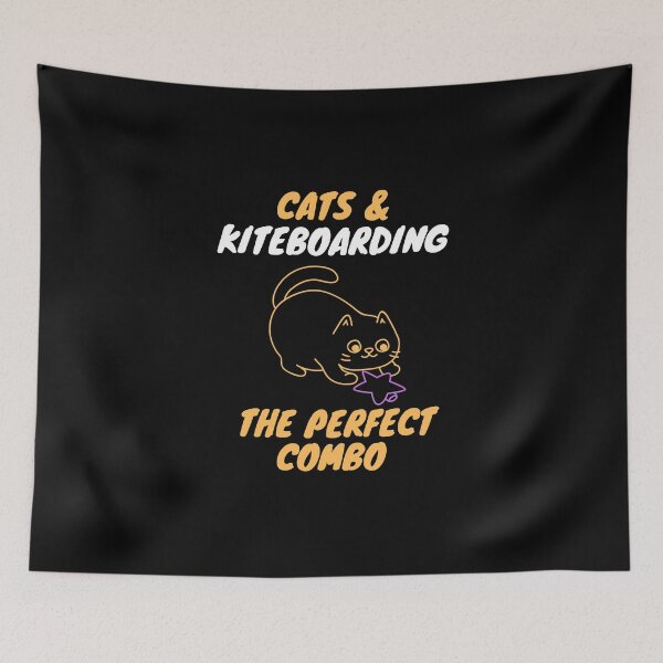 Item preview, Gatos y kitesurf designed and sold by SnowballStep.