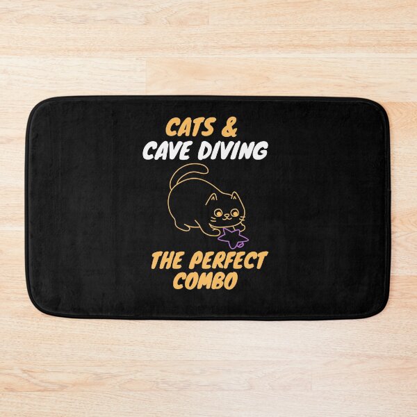 Item preview, Cats & cave diving designed and sold by SnowballStep.