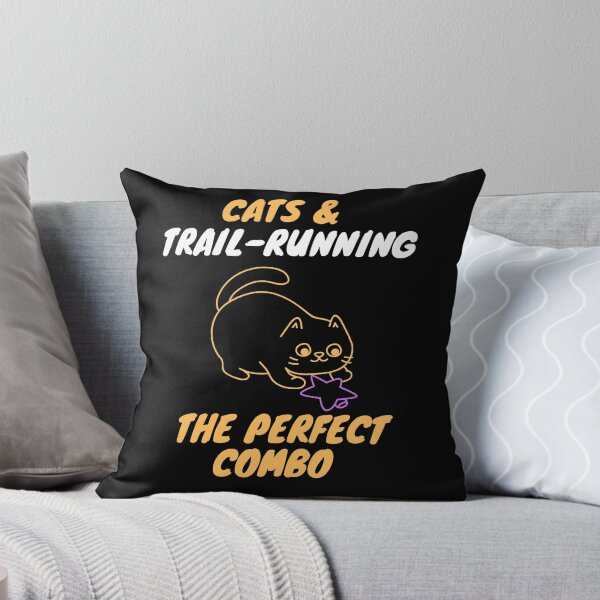 Item preview, Cats & trail-running designed and sold by SnowballStep.