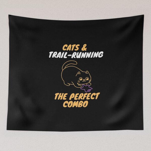 Item preview, Cats & trail-running designed and sold by SnowballStep.