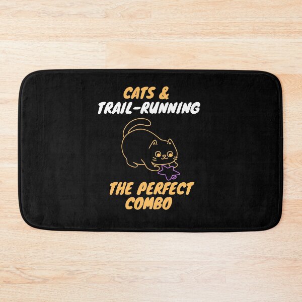 Item preview, Cats & trail-running designed and sold by SnowballStep.