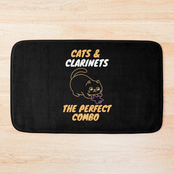 Item preview, Cats & clarinets designed and sold by SnowballStep.