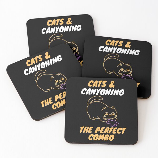 Item preview, Cats & canyoning designed and sold by SnowballStep.