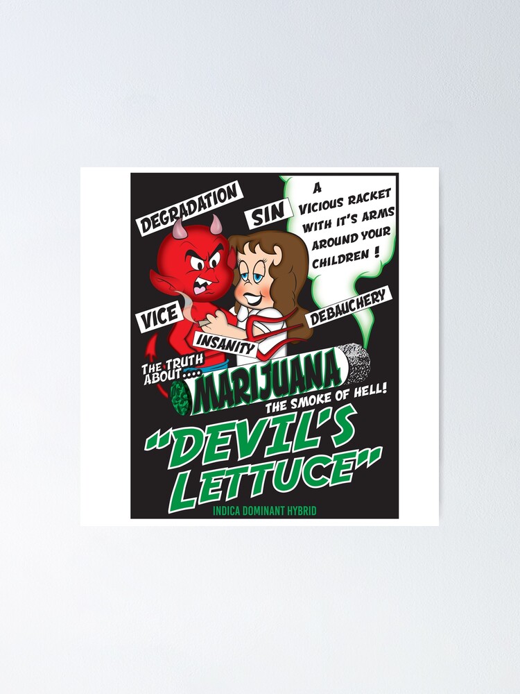 Thumbnail 1 of 3, Poster, Devils Lettuce designed and sold by TwoBitMathews.