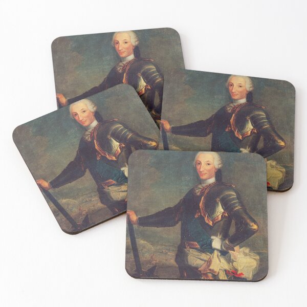 Item preview, Charles III of Spain portrait art designed and sold by Vintage Designs +.