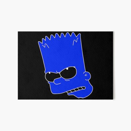 Bart sad Art Board Print by Loony80